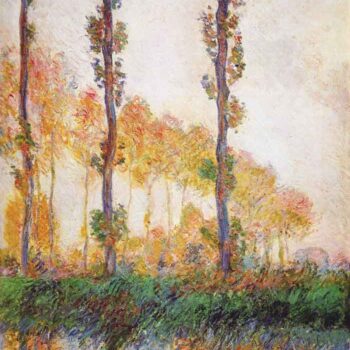 Claude Monet - Poplars in Autumn Ii