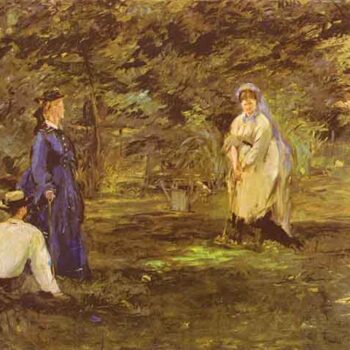 Croquet Party by Manet