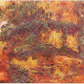 Le Pont Japonais 1922 by Monet