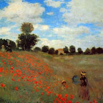 Les Barques by Monet