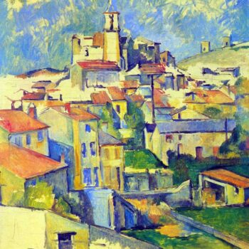 Gardanne by Cezanne