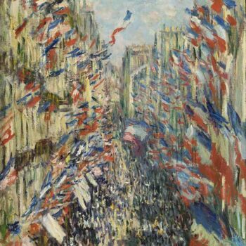 Monet - The Rue Montorgueil in Paris