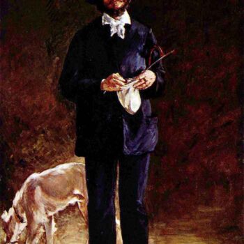 Portrait of Gilbert-Marcellin Desboutin