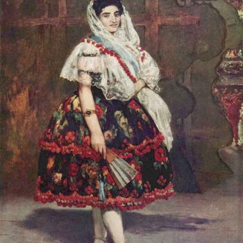 Portrait of Lola De Valence by Manet