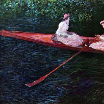 River Epte by Monet