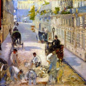 Road Workers, Rue De Berne by Manet