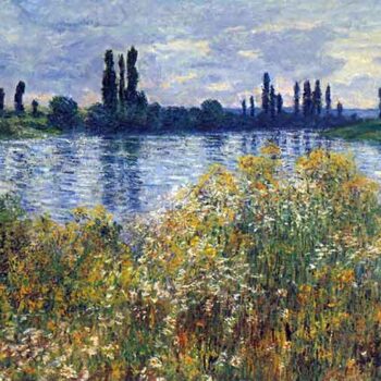 Seine Shores at VĚŁĺ©Theuil by Monet