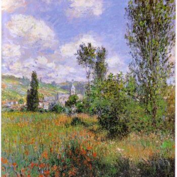 Sentier Ile Saint-Martin 1880 by Monet
