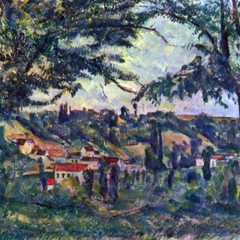 Large Bathers by Cezanne