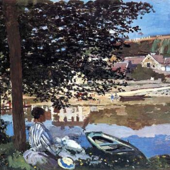 The River Has Burst Its Banks by Monet