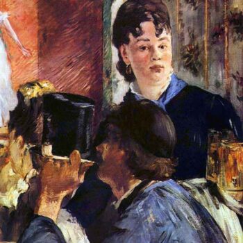 Waitress by Edouard_Manet