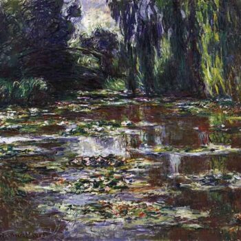 Water Lilies, Water Landscape #3 by Monet