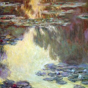 Water Lilies, Water Landscape #6 by Monet