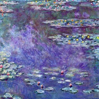 Water Lily Pond #3 by Monet