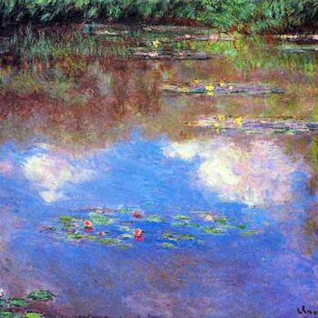Water Lily Pond #4 by Monet