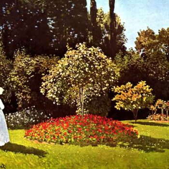Woman in The Garden