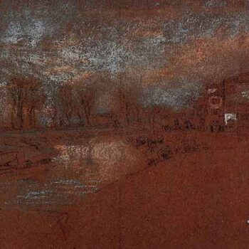 Campo Santa Marta, Winter Evening by Whistler