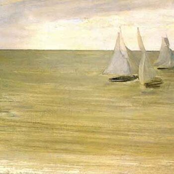 Grey and Green The Silver Sea by Whistler