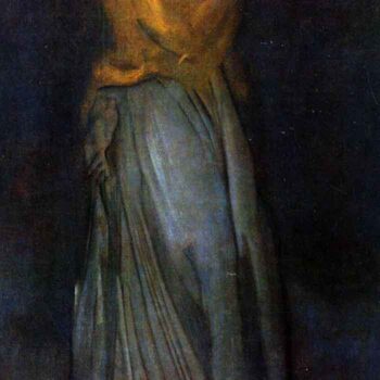 Miss Rosalind Birnie Philip, Standing by Whistler