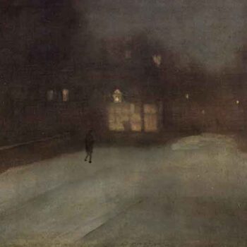 Nocturne in Black and Gold, The Falling Rocket by Whistler
