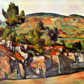 Mountains in Provence by Cezanne
