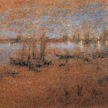 Nocturne, The Riva by Whistler