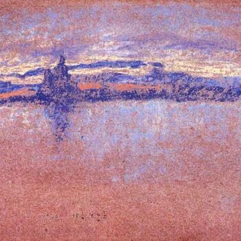 Salute, Sundown, Framed by Whistler