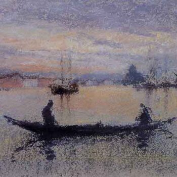 The Giudecca, Note in Flesh Colour by Whistler
