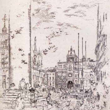 The Piazzetta by Whistler