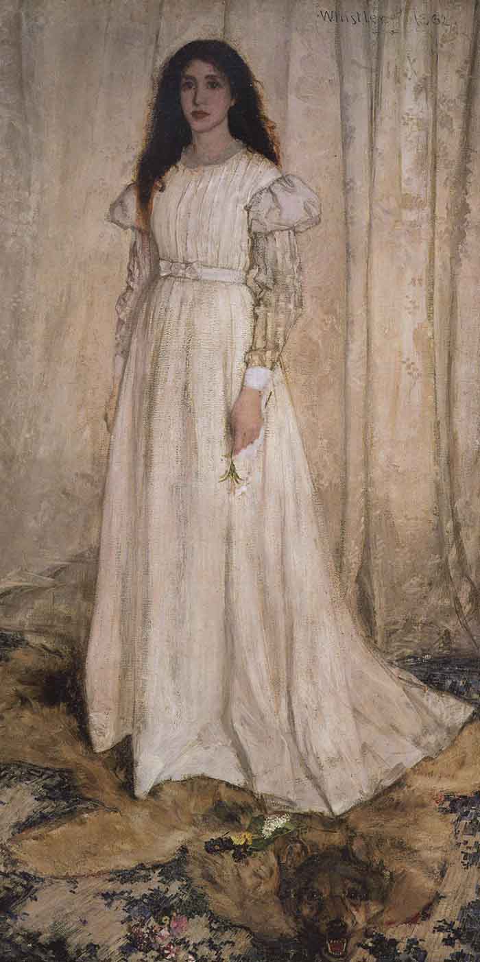 The White Girl by Whistler