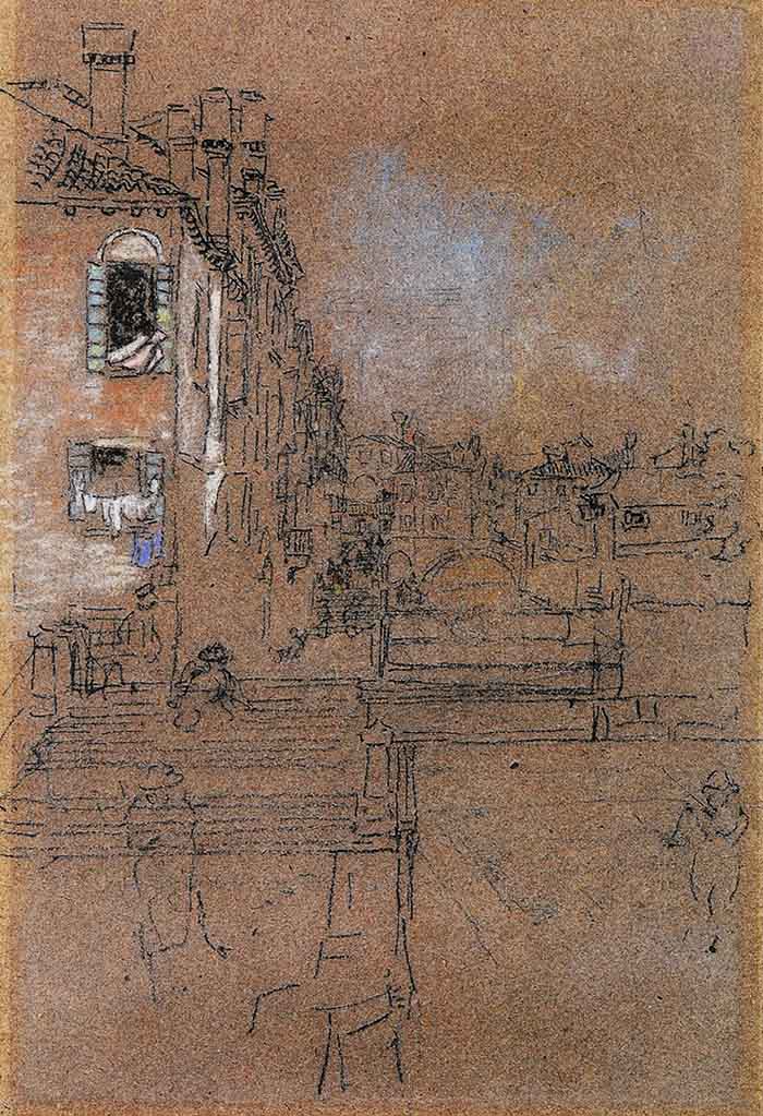 Venetian Canal by Whistler