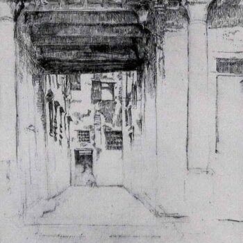 Venetian Court by Whistler