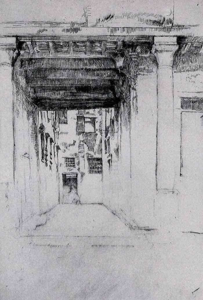 Venetian Court by Whistler