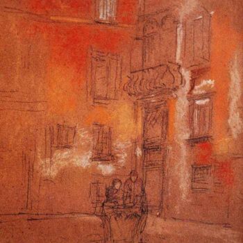 Venetian Courtyard by Whistler