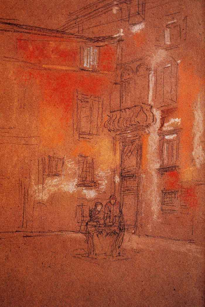 Venetian Courtyard by Whistler