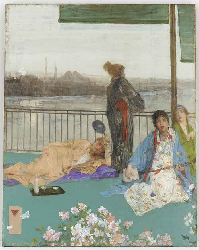 Whistler - Variations in Flesh Color and Green