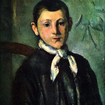 Portrait of Lois Guillaime by Cezanne