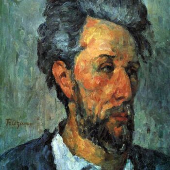 Portrait of Victor Chocquet by Cezanne