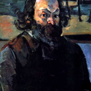 Self Portrait of Cezanne by Cezanne