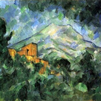 St. Victoire and Chateau Noir by Cezanne