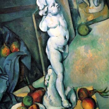 Still Life with Cherub by Cezanne