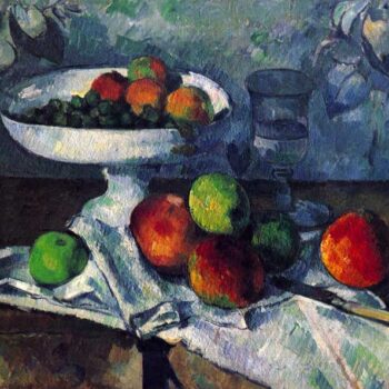 Still Life with Fruit Bowl by Cezanne