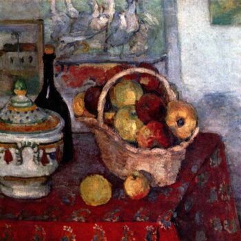Still Life with Soup Tureen by Cezanne