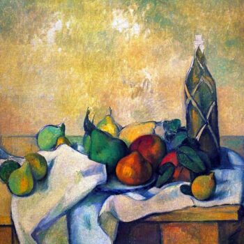Still Life, Rum by Cezanne