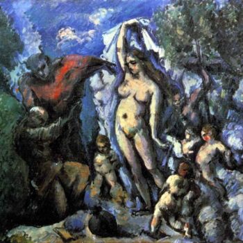 Temptation of St. Anthony by Cezanne
