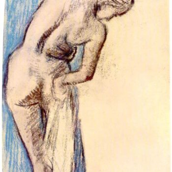 Female After The Bath by Degas