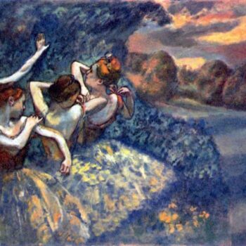 Four Dancers by Degas