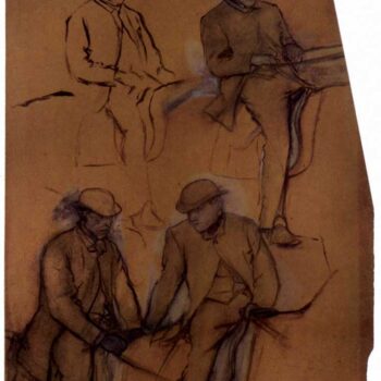 Four Riders - a Study by Degas