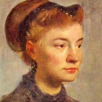 Portrait of a Young Lady by Degas