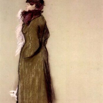 Portrait of Ellen AndrĚŁĺ©E by Degas